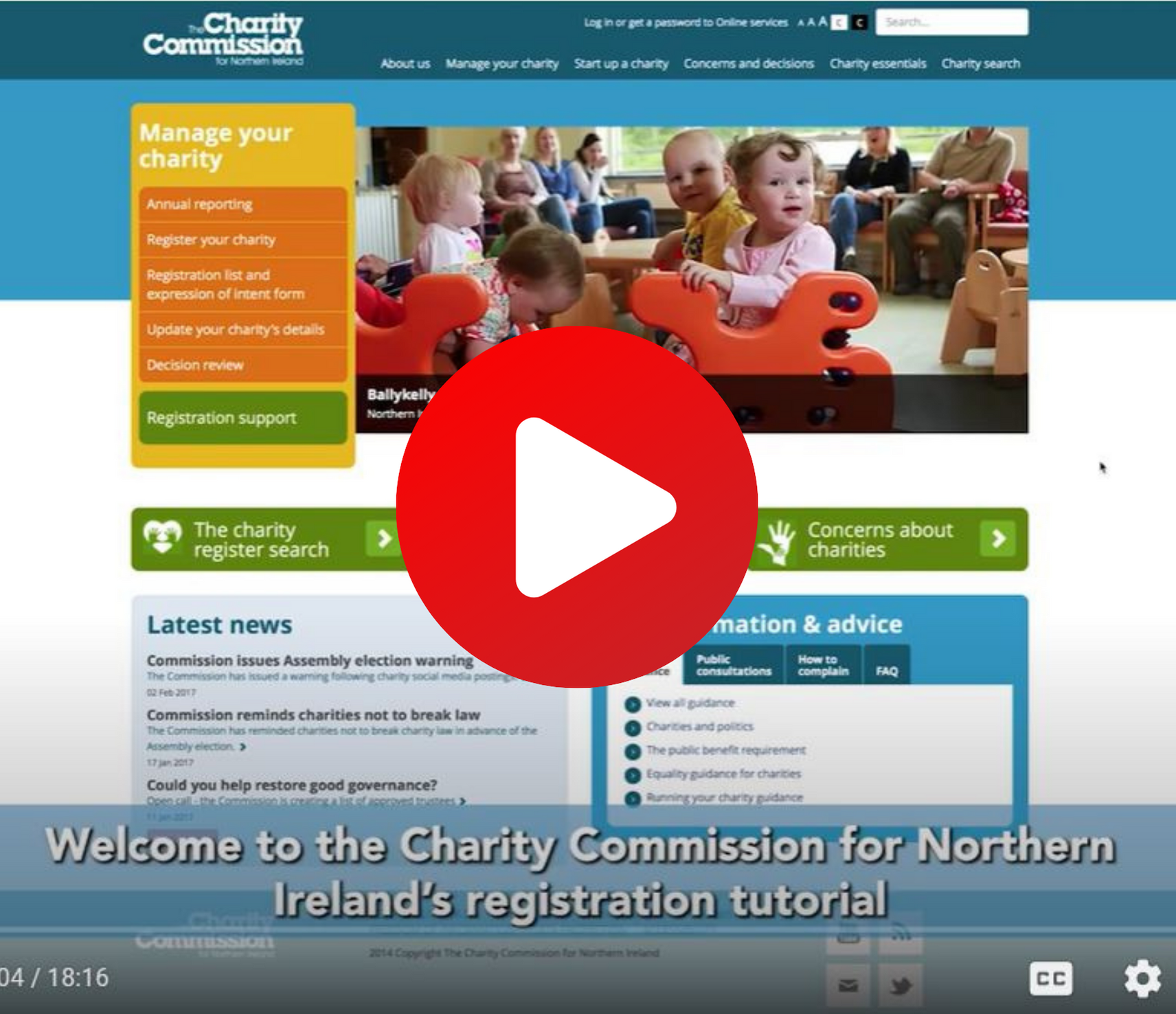 CCNI Registration tutorial